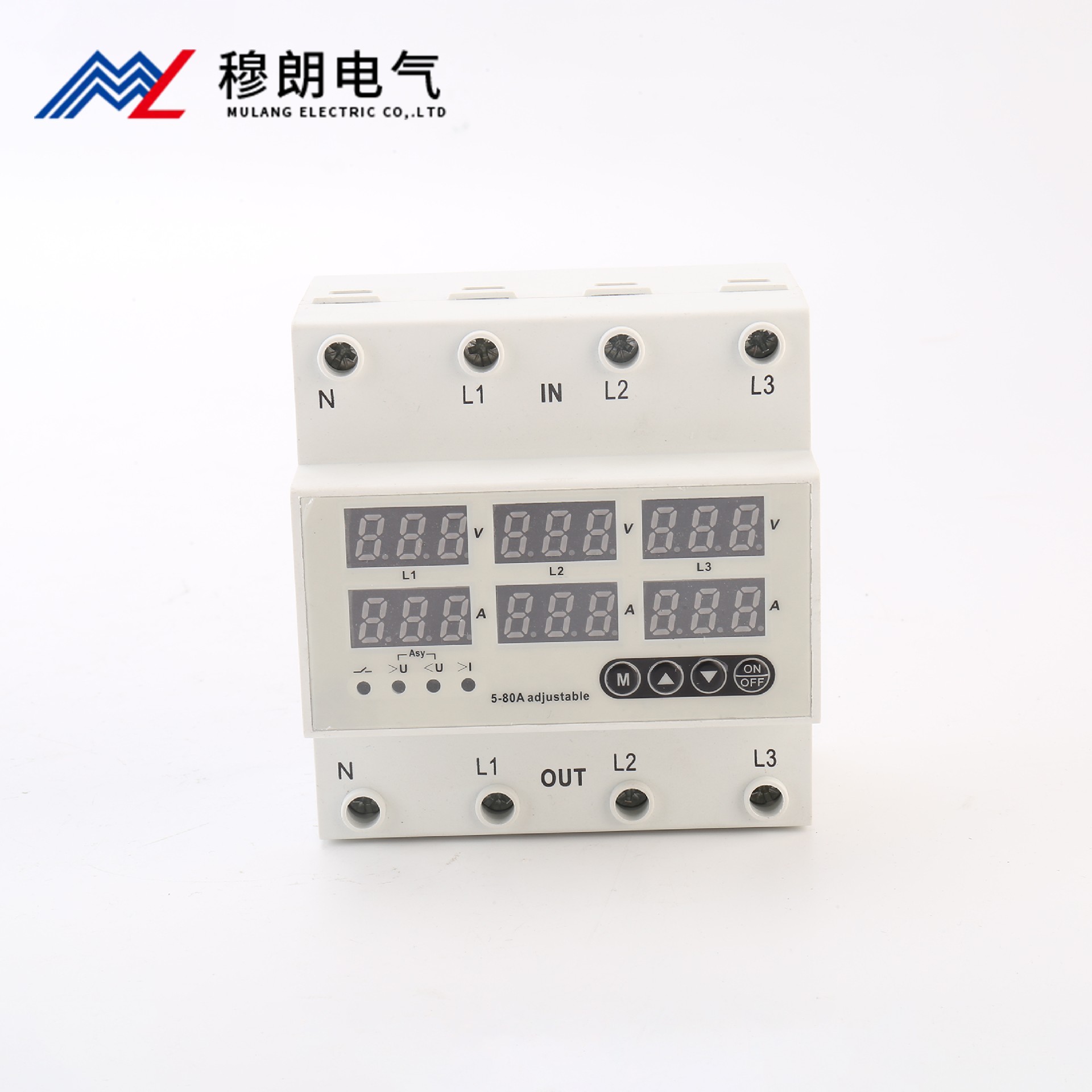自複式(shi)過(guo)欠壓4P 40A雙顯